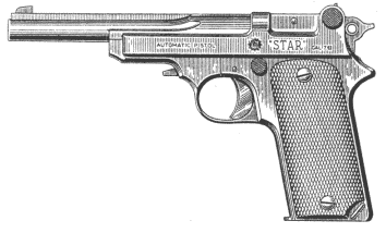 Illustration of a commercial model 1914 pistol