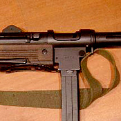 A Z-45 with the issued green canvas sling.